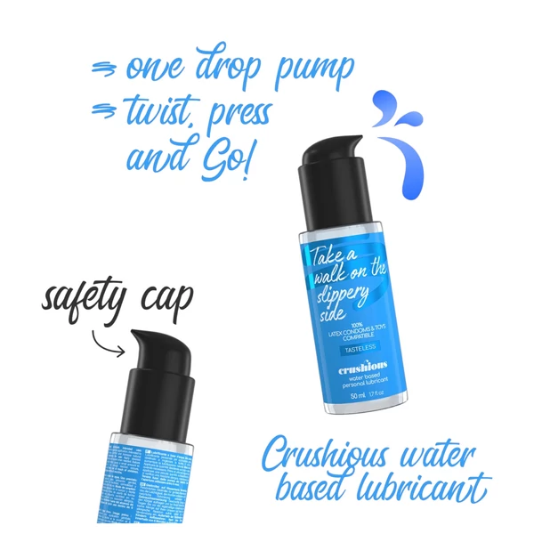 Crushious - vízbázisú síkosító (50ml)