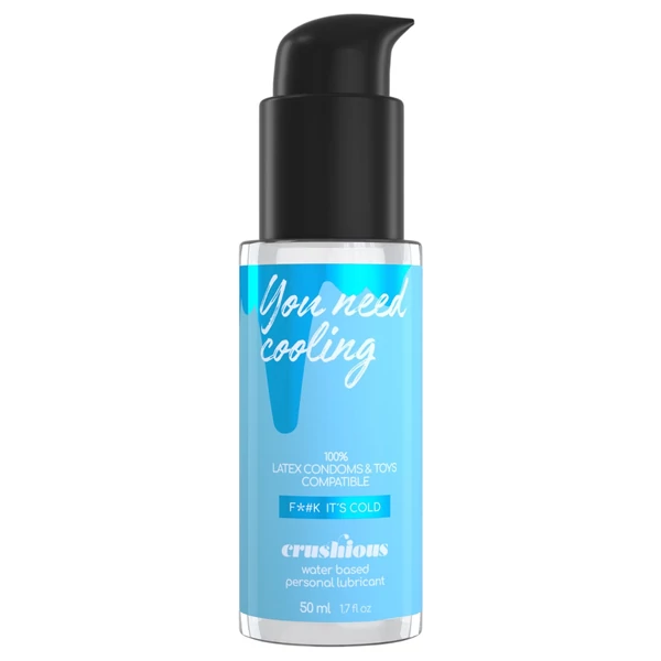 Crushious - hűsítő vízbázisú síkosító (50ml)