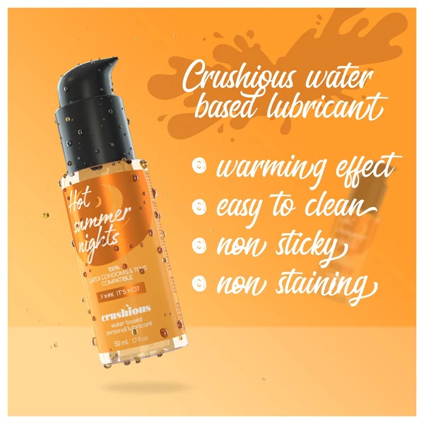 Crushious - melegítő hatású síkosító (50ml)