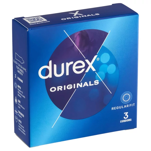 Durex Originals - óvszer (3 db)