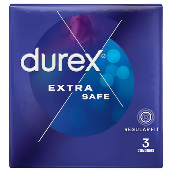 Durex Extra Safe - biztonságos óvszer (3 db)