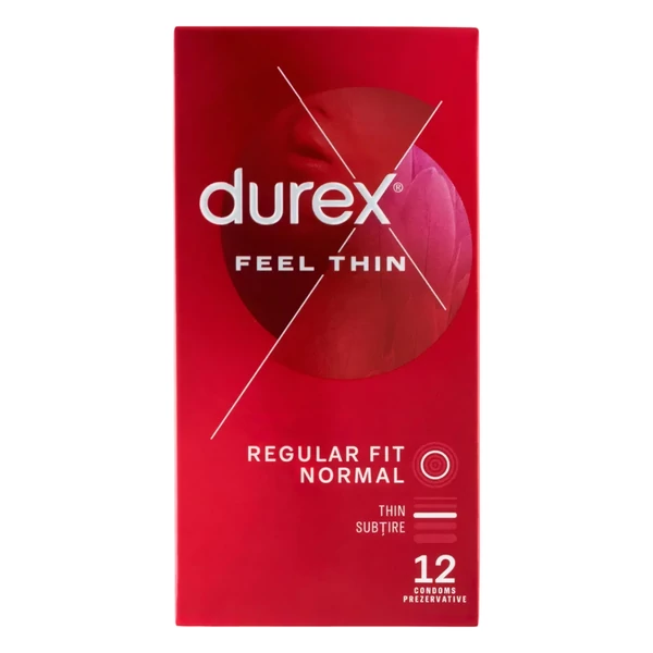 Durex Feel Thin - élethű érzés óvszer (12 db)