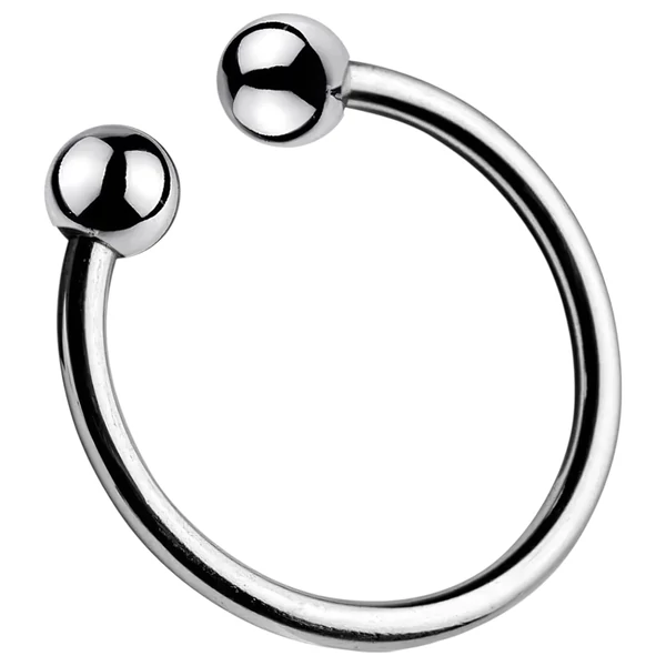 Rozsdamentes fém makkgyűrű - ejakuláció késleltetéshez (30 mm)
