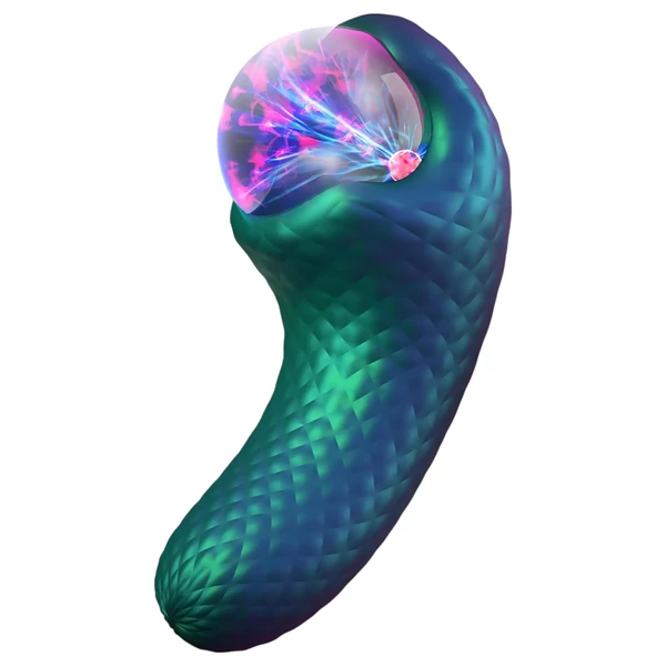 Temptasia Enchanted Serpent - mítikus csikló vibrátor (zöld)