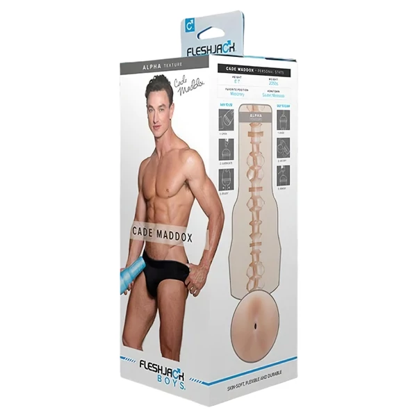 Fleshjack Boys Cade Maddox - popsi maszturbátor (natúr)
