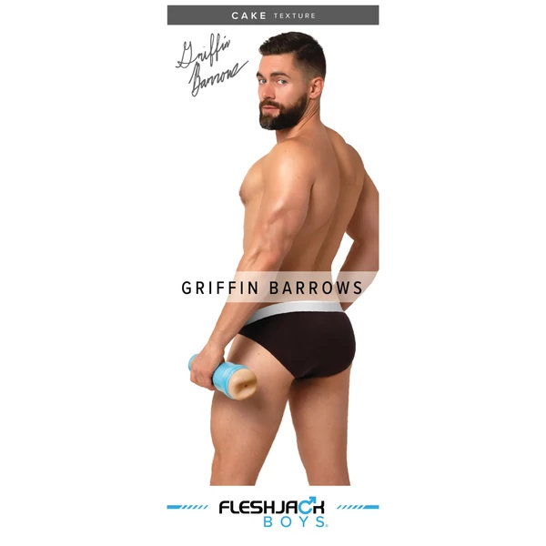 Fleshjack Griffin Barrows - élethű popsi maszturbátor (natúr)