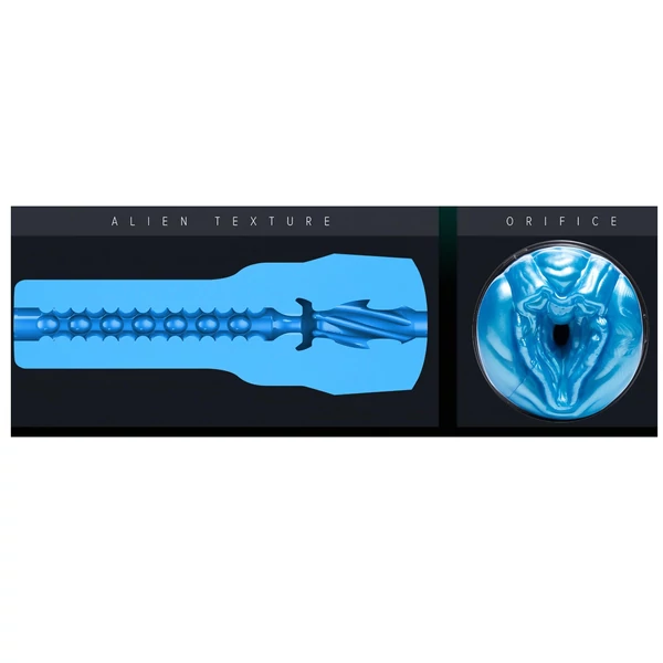 Fleshlight Alien - űrlény maszturbátor (kék)