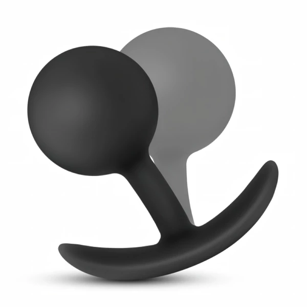 Anal Adventures Platinum - anál plug (fekete)