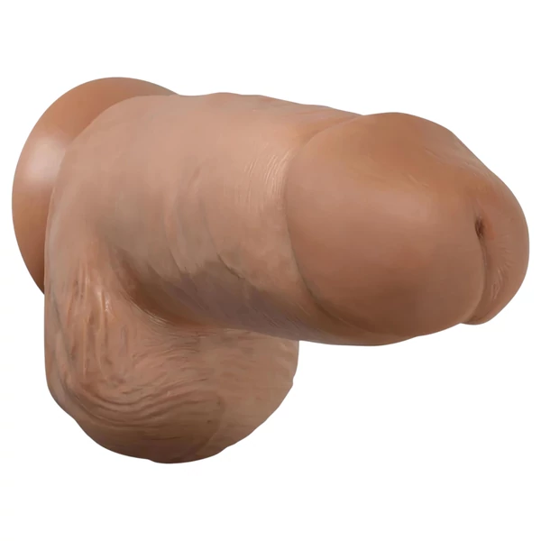 Blush Chub - élethű, tapadótalpas dildó - 18 cm (natúr)