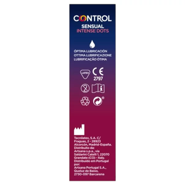 Control - tüskés óvszer (12db)