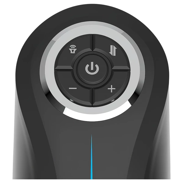 JamyJob - fel-le mozgó, rezgő maszturbátor (fekete)