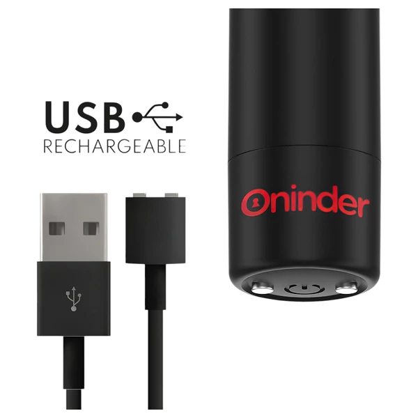 Oninder - App-vezérelt vibrátor (fekete)
