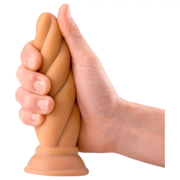 Max & Co Felix - csavaros anál plug - 15 cm (natúr)