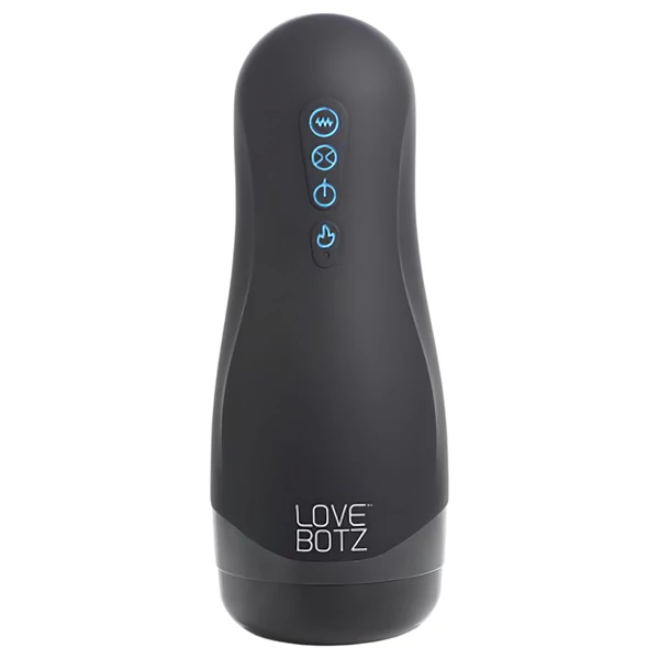 Lovebotz Auto Milker - vízálló szívó-rezgő maszturbátor (fekete)