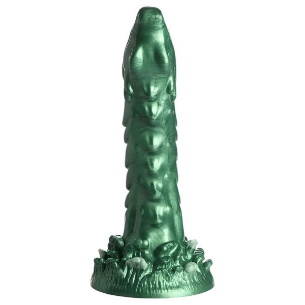 Creature Cocks Cockness Monster - szilikon dildó (zöld)