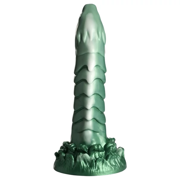 Creature Cocks Cockness Monster - szilikon dildó (zöld)