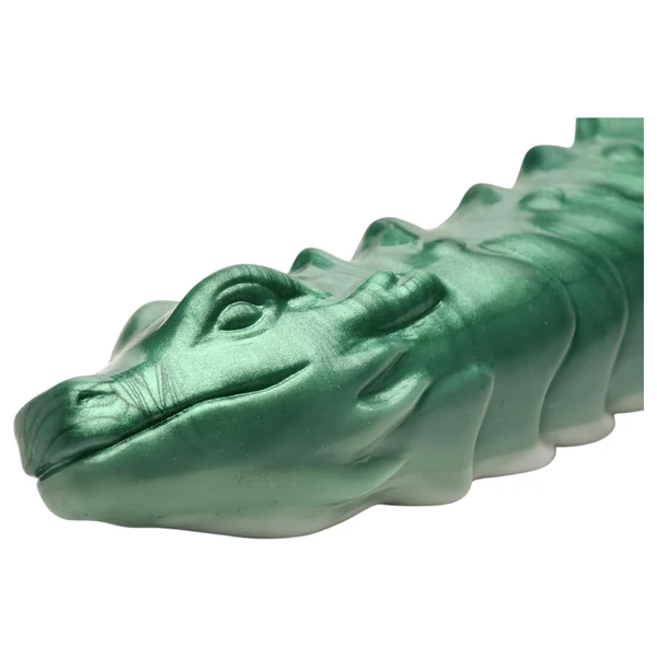 Creature Cocks Cockness Monster - szilikon dildó (zöld)