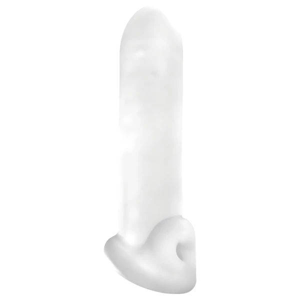 Perfect Fit - Fat Boy Original Ultra Fat - péniszköpeny (19 cm, fehér)