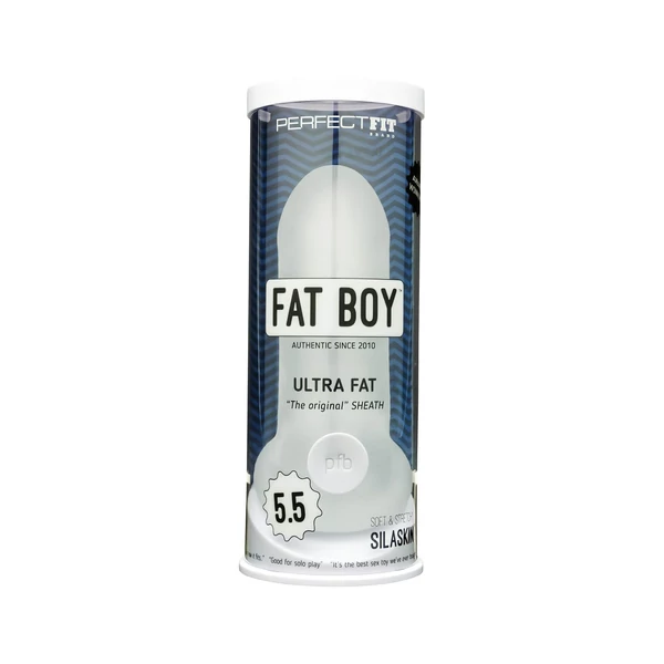 Perfect Fit - Fat Boy Original Ultra Fat - péniszköpeny (15 cm, fehér)