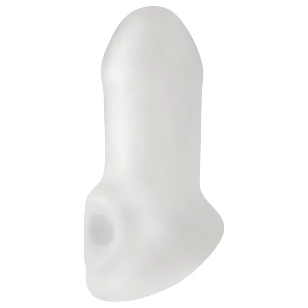 Perfect Fit - Fat Boy Thin - péniszköpeny (10 cm, fehér)