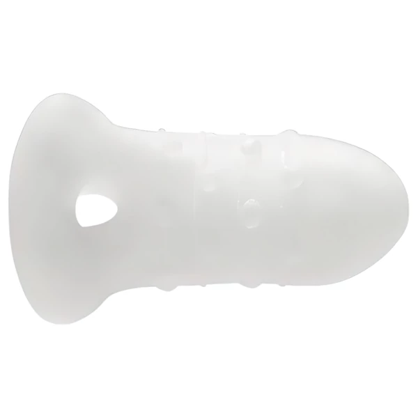 Perfect Fit - Fat Boy Thin - péniszköpeny (10 cm, fehér)