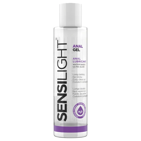 Sensilight Analgel - vízbázisú anál síkosító gél (150 ml)