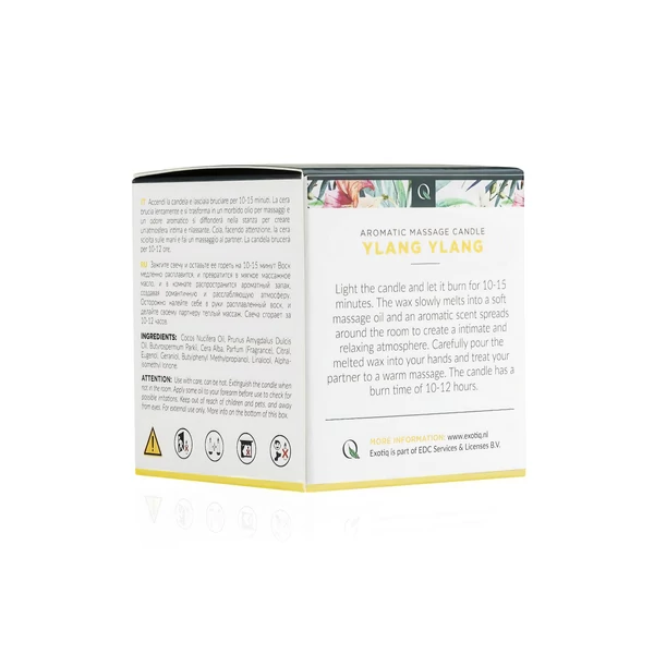 Exotiq - illatos masszázsgyertya - ylang ylang (60 g)