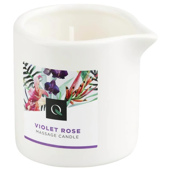 Exotiq Violet Rose - masszázsgyertya (60 g)