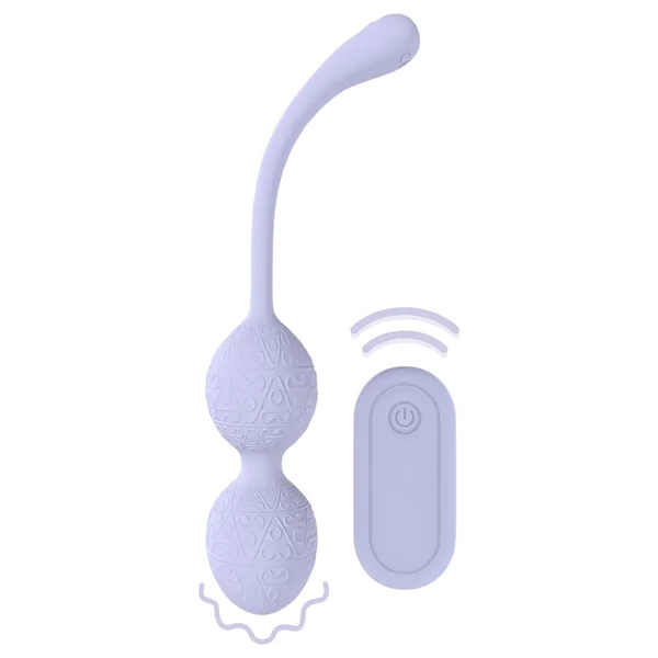 Loveline - vibrációs kegel duo (lila)