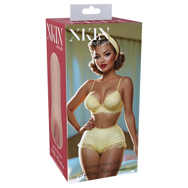 XKIN Party Slut Bettie - élethű műpunci maszturbátor (natúr)