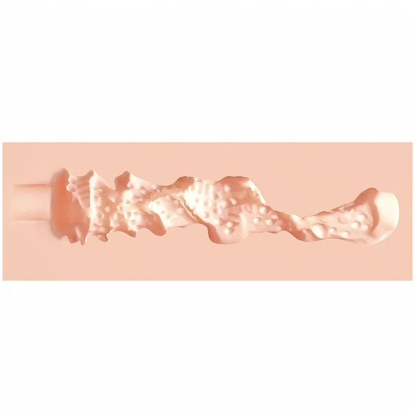 XKIN Tiffany Throatcheck - élethű műpunci maszturbátor (natúr)