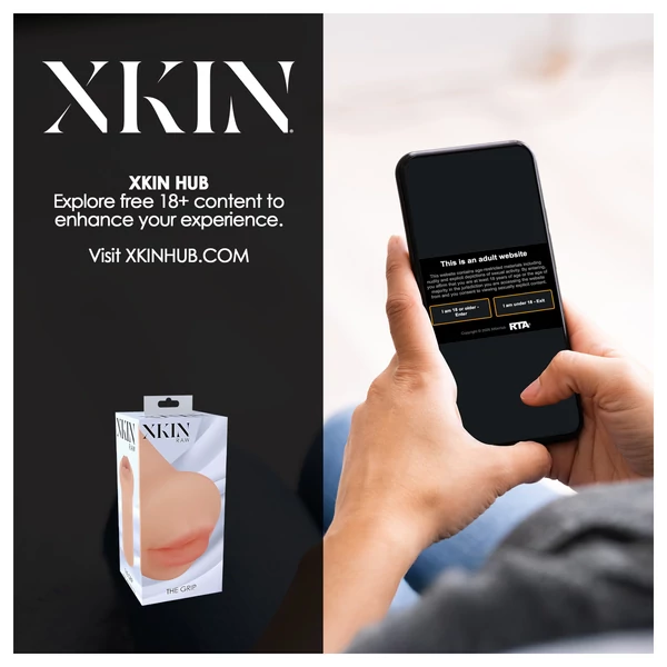 XKIN - élethű műszáj maszturbátor - S (natúr)