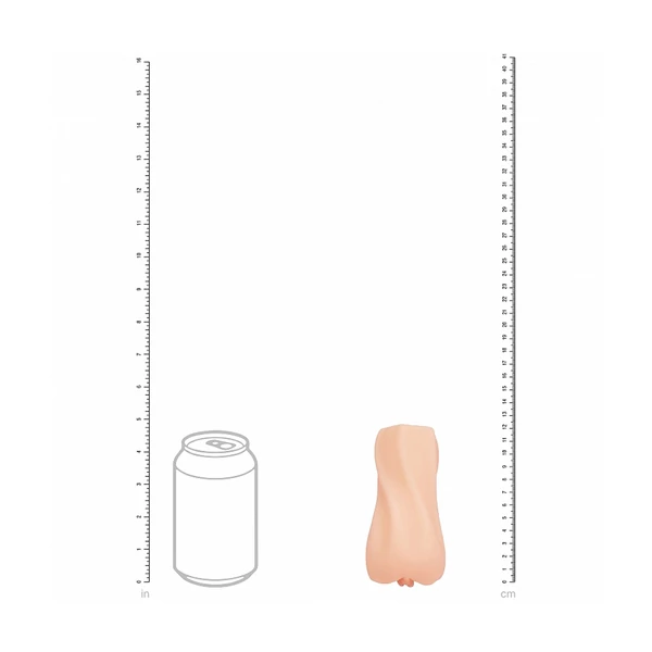 XKIN Cutie Darla - élethű műpunci maszturbátor (natúr)