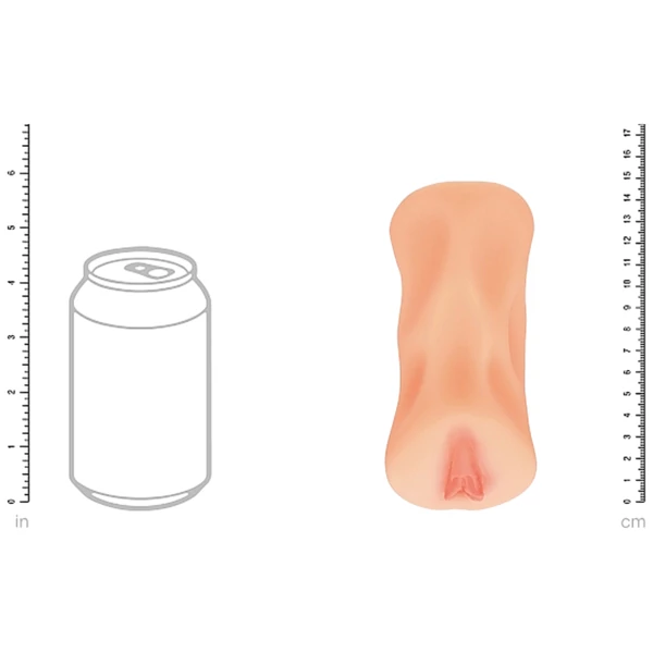 XKIN Bartender Sasha Slippernip - élethű műpunci maszturbátor (natúr)