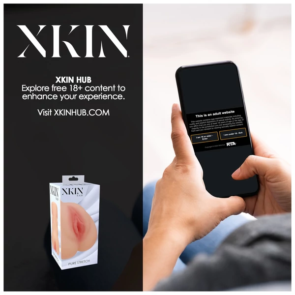 XKIN - realisztikus műpunci maszturbátor - L (natúr)