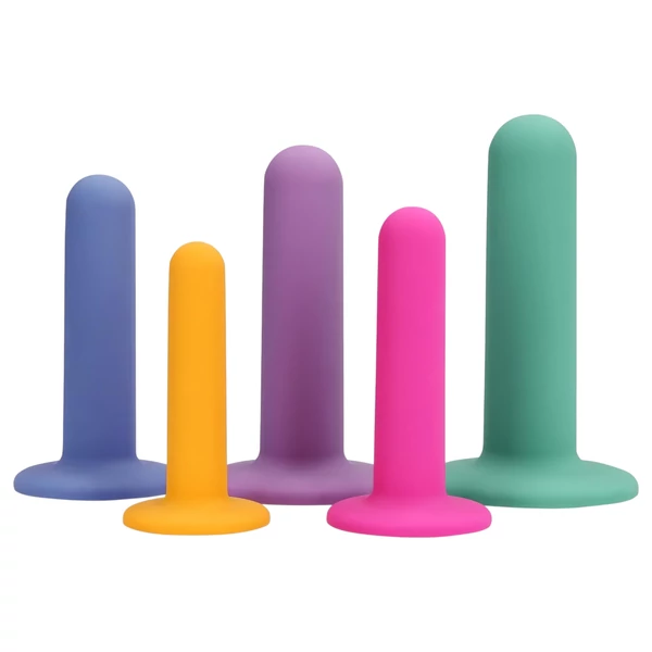 Loveline - dildó trainer szett - 5db (színes)