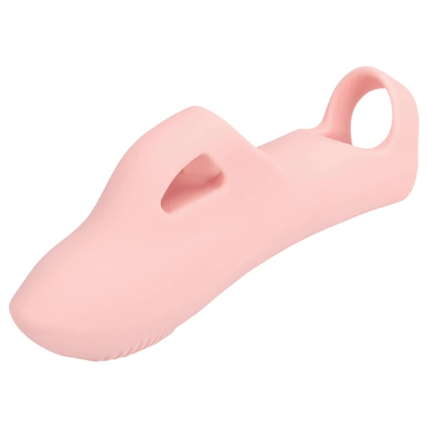 Loveline - bordázott ujjvibrátor (pink)