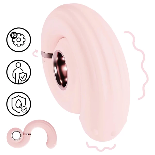Loveline Perles - gyöngyös G-pont vibrátor (pink)