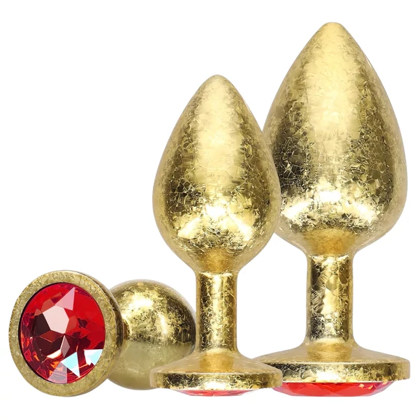 Ouch! - butt plug szett (arany)