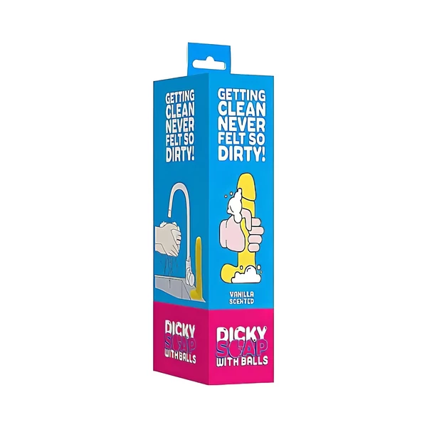 S-Line - Dicky - szappan pénisz herékkel - vanília (210g)