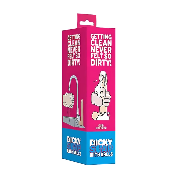 S-Line - Dicky Cum - szappan pénisz herékkel -natúr (250g)