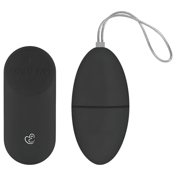 EasyToys - 7 ritmusú rádiós vibrációs tojás (fekete)