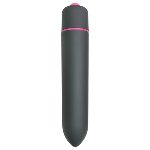 Easytoys Bullet - vízálló rúdvibrátor (fekete)