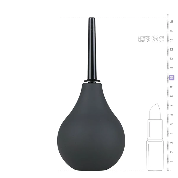 EasyToys - anál zuhany - nagy (fekete)