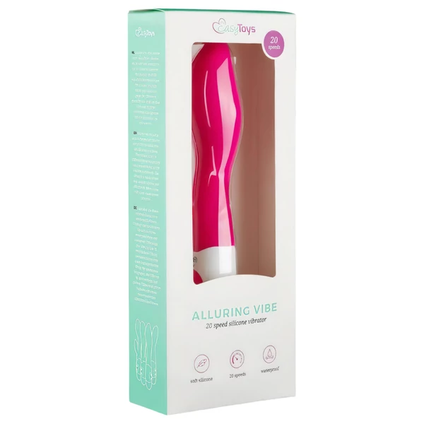 EasyToys Alluring vibe - vízálló, G-pont vibrátor (pink)