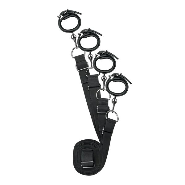 EasyToys - ágyhoz kötöző szett (fekete)