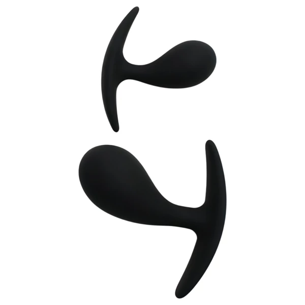 Rimba Copenhagen - anál plug szett - fekete (2db)