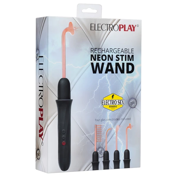 Electro Play - elektrostimulációs pálca (fekete)