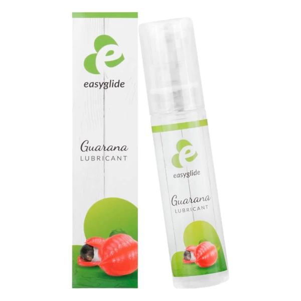 EasyGlide Guarana - bizsergető vízbázisú síkosító (30ml)