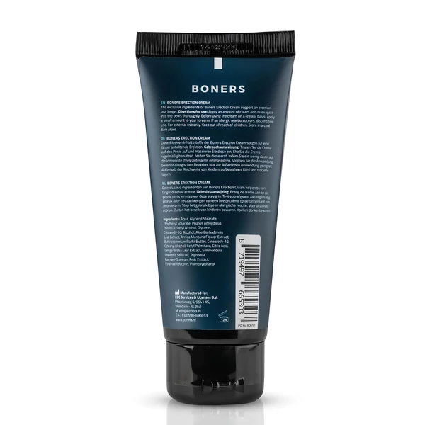 Boners Erection - stimuláló intim krém férfiaknak (100 ml)